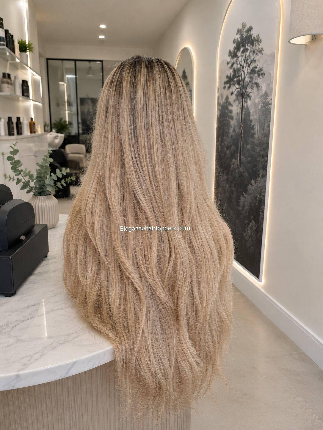 Phoebe- silk base lace front medical wig, 12/14/16/18/20/22 inches long