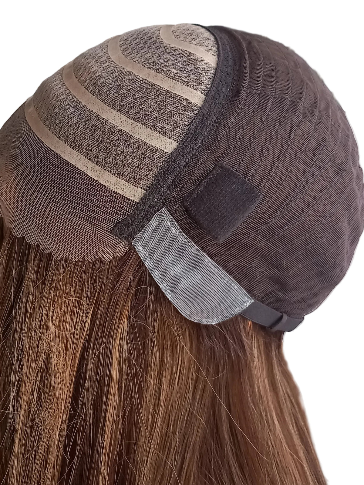 Vespa- lace base mini lace front medical wig, 16 inches long